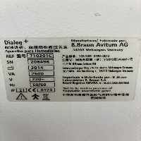 Bbraun Dialog+ Evo - Dialysis image 3